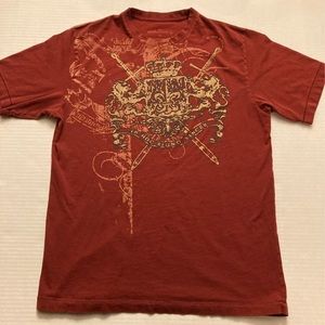 Premium T-shirt with Gold Threading 100% Cotton Size M